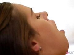 Canadian MILF licks cute brunette