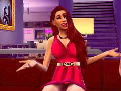 Няня, Большая жопа, Лесбиянка, Рыжие, Тату