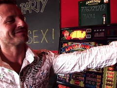 Arsch, Grosser arsch, Blondine, Blasen, Tschechisch, Schwanz, Muschi, Strümpfe