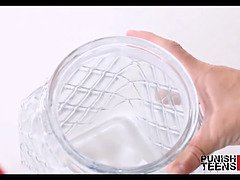 デカチン, ボンデージ, チン, ラフ, ガリガリ, ティーン, 拘束, オッパイの