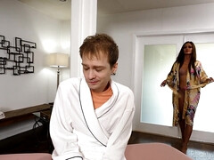 お尻, 美女, デカチン, フェラチオ, なめる, ポルノスター, ガリガリ, 教師