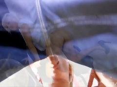 Анальный секс, Блондинки, Семяизвержение, Двойное проникновение, Сперма на лице, Тату, Втроем, Подглядывание