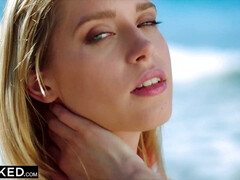 ブロンド, フェラチオ, 巨乳な, イマラチオ, チン, バック, アウトドア, 馬乗り