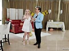 Grote mammen, Blond, Bruinharig, Sperma shot, Huisvrouw, Moeder die ik wil neuken, Trio, Vrouw