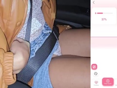 Tetas grandes, Tetona, Coche, Hembra, Hd, Masturbación, Pov, Pelirrojo