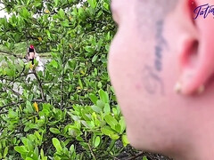 Danner Mendez And Tatiana Alvarez - I Have A Threesome With My Boyfriend And His Friend On The Beach