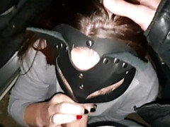 Leie, Blasen, Braunhaarige, Auto, Fetisch, Hd, Öffentlich, Russisch