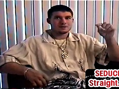 Str8 loves to suck a good dick while masturbating