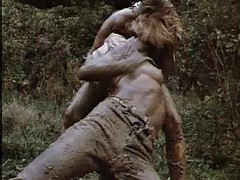 Doppelpenetration, Gruppe, Jungendliche (18+), Flotter dreier, Vintage