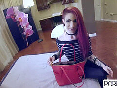 Culo grande, Verga grande, Castigada, Pelirrojo