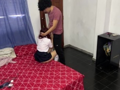 Amateur, Anal, Gros cul, Brunette brune, Fille, Queue, Tabou, Adolescente