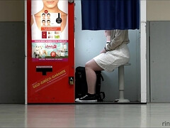 お尻, デカパイ, 巨乳な, 露出狂, アウトドア, 公共, オマンコ, オッパイの