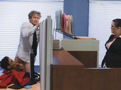 アジア人, 茶髪の, 大学生, ハードコア, Hd, オフィス, ショートヘア
