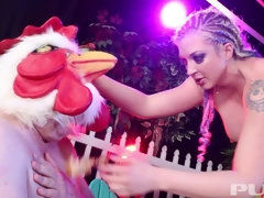 Anaal, Achter de coulissen, Grote mammen, Zwart, Blond, Hondjeshouding, Hardcore, Slaaf