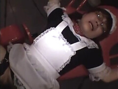 アジア人, 日本人, メイド, 公共, ティーン