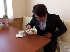 Asiatisch, Blasen, Besamung, Füsse, Fetisch, Fussjob, Küssen