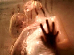 デカパイ, ブロンド, 巨乳な, 彼女, レズビアン, 濡れ