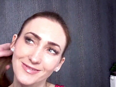 素人, フェラチオ, 茶髪の, ぽちゃ, ハードコア, ヒール, なめる, オマンコ