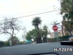 Grosse titten, Blondine, Braunhaarige, Flotter dreier