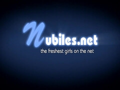 Young blonde babe Stacy gets wet - Big natural tits in shower