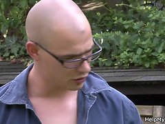 Bedriegen, Man die toekijkt, Schattig, Tsjechisch, Hondjeshouding, Hardcore, Man, Mager