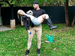 Cuarto de baño, Rubia, Mamada, Lamidas, Tetas naturales, Coño, Estriptis, Adolescente