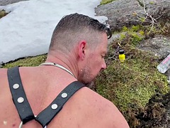 Sadomasoquismo, Gay, Interracial, Latina, Cuero, Músculo, Nalgadas, Tatuaje