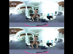 VRHUSH All natural Alice Lighthouse taking big strong dick