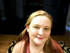 18 ans, Amateur, Belle grosse femme bgf, Gros cul, Rondelette, Faciale, Pov, Adolescente