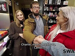 Belleza, Verga grande, Pareja, Cornudo, Masturbacion con pies, Hd, Pov, Intercambio de parejas