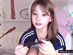 アジア人, デカパイ, カワイイ, 韓国人, ティーン