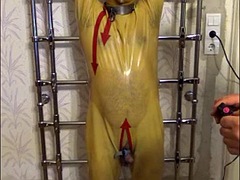 Sadomasochismus, Grosser schwanz, Fesselspiele, Schwul, Handjob, Ungarisch, Latex, Massage