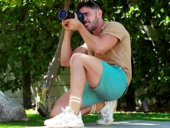 Grosser schwanz, Blasen, Kehlenfick, Schwul, Muskel, Pornostars, Reiten, Arsch lecken