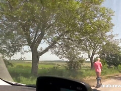 Grosse titten, Blondine, Auto, Geile alte tussi, Hd, Milf, Ablutschen, Titten