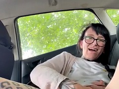 Amateur, Voiture, Néerlandais, Doigter, Hard, Masturbation, Mère que j'aimerais baiser, Solo