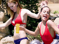 In den arsch, Doppelpenetration, Gruppe, Orgie, Im freien