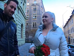 ぽっちゃり, デカパイ, ブロンド, フェラチオ, 浮気する, チェコ, ヨーロピアン, 現実