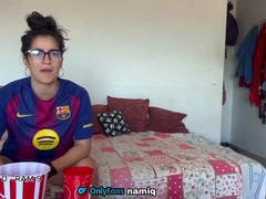 美女, 中出し, 眼鏡, レズビアン, 淫乱熟女, 母, ハメ撮り, スペイン人