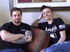 Jordyn Gets Her Tight Pussy Smashed By Hot Jock Dustin In Their First Scene Ever!