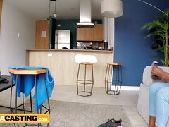 LC - Ebony Babe Cultaleya Lets Her Agent Anal Creampie For A Job - Latina