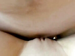 Best Friend's GF Gets Knocked Up - Close Up Pussy Fucking & Creampie - Real Amateur Sex