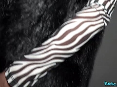 Gros seins, Blonde, Sucer une bite, Gorge profonde, Hard, Pov, Jarretelles, Nénés