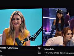 デカパイ, 茶髪の, フェティッシュ, 指いじり, レズビアン, 現実