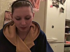 素人, カップル, 面白, 彼女, ハードコア, シャワー