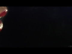 Bruinharig, Vingeren, Hakken, Tepels, Slipje, Dikke tepels, Tatoeage, Vibrator