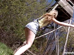 Любители, Большая жопа, Большие сиськи, Минет, Член, Секс без цензуры, На природе, Молоденькие