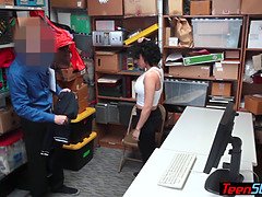 楽屋, デカパイ, ハードコア, ポリス, お仕置き, 現実, ティーン, ユニフォーム
