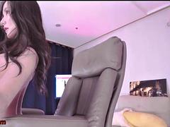 Amateur, Asiático, Chica, Belleza, Tetas grandes, Lencería, Tetas, Camara web