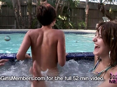 18, 指いじり, キス, レズビアン, なめる, オージー, オマンコ, ティーン