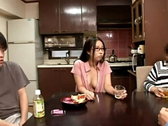 Aziatisch, Grote mammen, Hd, Japaans